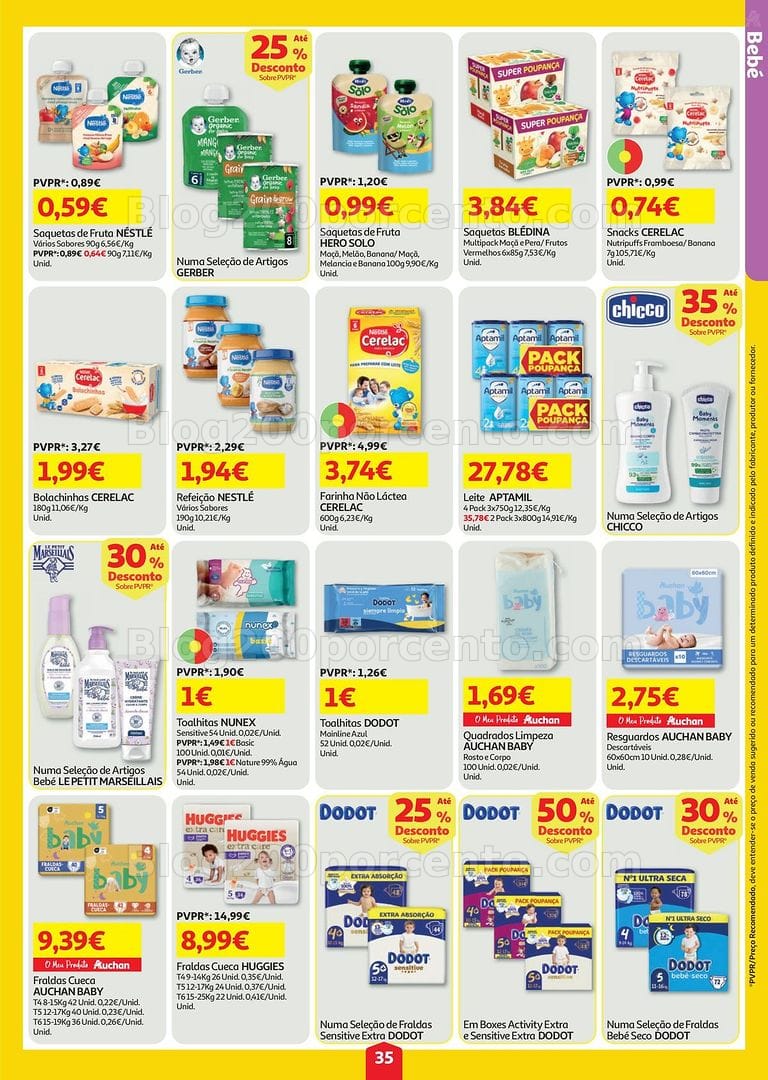 Antevisão Folheto AUCHAN Super Poupança Promoções de 30 julho a 5 agosto